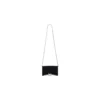 Cartera de jersey de terciopelo con cadena «Black» de Hourglass 6560502AAPT1000