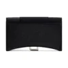 Cartera de jersey de terciopelo con cadena «Black» de Hourglass 6560502AAPT1000