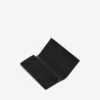 Cartera larga de hombre para tarjetas, en color negro