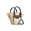 Cesta pequeña «Beige Black» de Le Cagole 7710652AAVE9260