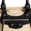 Cesta pequeña «Beige Black» de Le Cagole 7710652AAVE9260