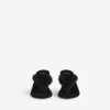 Chanclas de cuña Gaeta para mujer en negro Chanclas de cuña Gaeta para mujer en negro