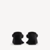 Chanclas de cuña Gaeta para mujer en negro Chanclas de cuña Gaeta para mujer en negro