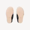 Chanclas de cuña Gaeta para mujer en negro Chanclas de cuña Gaeta para mujer en negro