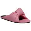 Chanclas de cuero con caída «Rosa» 636576WA2M05048