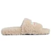 Chanclas de pelo «Beige» 654261W2DO19796