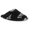 Chanclas de peluche «Allover Logo – Negro» 699675W2B411090