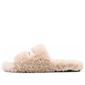 Chanclas de peluche «Beige» 654747W2DO19796