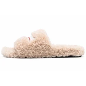 Chanclas de peluche «Beige» 654747W2DO19796