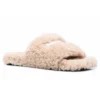 Chanclas de peluche «Beige» 654747W2DO19796