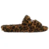 Chanclas de peluche «Leopardo» 654261W2F119634