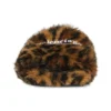 Chanclas de peluche «Leopardo» 654261W2F119634