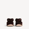 Chanclas Gaeta para mujer en color moka Chanclas Gaeta para mujer en color moka