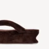 Chanclas Gaeta para mujer en color moka Chanclas Gaeta para mujer en color moka