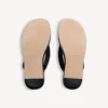 Chanclas Gaeta para mujer en negro Chanclas Gaeta para mujer en negro