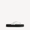 Chanclas «Jet Lag» para mujer en blanco roto Chanclas «Jet Lag» para mujer en blanco roto