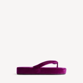 Chanclas «Jet Lag» para mujer en color morado
