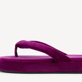 Chanclas «Jet Lag» para mujer en color morado