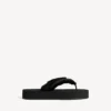 Chanclas «Jet Lag» para mujer en negro Chanclas «Jet Lag» para mujer en negro