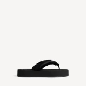 Chanclas «Jet Lag» para mujer en negro