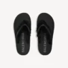 Chanclas «Jet Lag» para mujer en negro Chanclas «Jet Lag» para mujer en negro