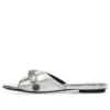 Chanclas metálicas Cagole «Silver Black» 694342WBDK38018