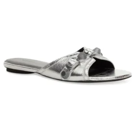 Chanclas metálicas Cagole «Silver Black» 694342WBDK38018
