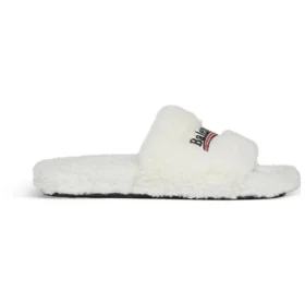 Chanclas peludas «Blanco» 654261W2DO19906