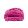 Chanclas peludas «Pink» de Cities Paris 654261W2DO25301