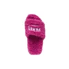Chanclas peludas «Pink» de Cities Paris 654261W2DO25301