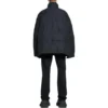 Chaqueta acolchada de corte cuadrado «Negro» 725325TNO091000