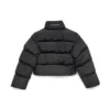 Chaqueta acolchada encogida «Negro» 751101TYD361000