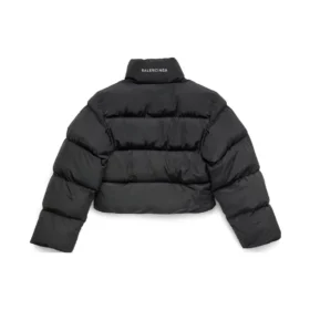 Chaqueta acolchada encogida «Negro» 751101TYD361000