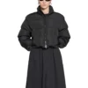 Chaqueta acolchada encogida «Negro» 751101TYD361000