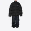 Chaqueta acolchada oversize «Año del Tigre» «Negro» 682695TLO061000
