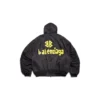 Chaqueta bomber con capucha Tape Type Light «Negro» 791103TPO041000