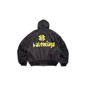 Chaqueta bomber con capucha Tape Type Light «Negro» 791103TPO041000