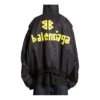 Chaqueta bomber con capucha Tape Type Light «Negro» 791103TPO041000