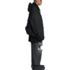 Chaqueta bomber desgastada «Negra» 698844TKP271000