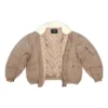 Chaqueta bomber Unity de algodón ripstop «Beige» 698837TLP039577