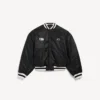 Chaqueta Coach de Balenciaga para hombre | Colaboración con la NBA en color negro Chaqueta Coach de Balenciaga para hombre | Colaboración con la NBA en color negro