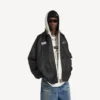 Chaqueta Coach de Balenciaga para hombre | Colaboración con la NBA en color negro Chaqueta Coach de Balenciaga para hombre | Colaboración con la NBA en color negro