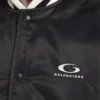 Chaqueta Coach de Balenciaga para hombre | Colaboración con la NBA en color negro Chaqueta Coach de Balenciaga para hombre | Colaboración con la NBA en color negro