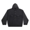 Chaqueta con capucha Paris Hybrid «Negra» 738737TNW111700