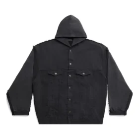Chaqueta con capucha Paris Hybrid «Negra» 738737TNW111700