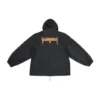 Chaqueta con capucha tipo cortavientos de Metallica «Black Orange» 698831TMO101000