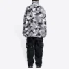 Chaqueta con cremallera de camuflaje «Gris» 681818TLQ121240