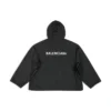 Chaqueta cortavientos con capucha «Black» 725275TYD361000
