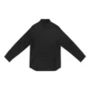 Chaqueta de camisa de lana «Negro» 704451TIT221000