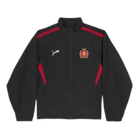 Chaqueta de chándal Balenciaga x Puma «Negro Rojo» 850839TPQ381000
